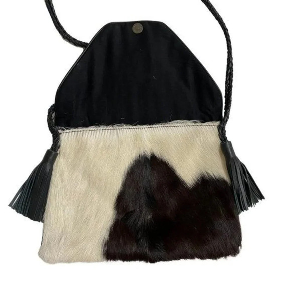 Handcrafted Leather Embellished Shoulder Bag - Picture 2 of 6